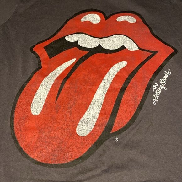 H&M cropped Rollling Stones T-Shirt - Picture 2 of 4